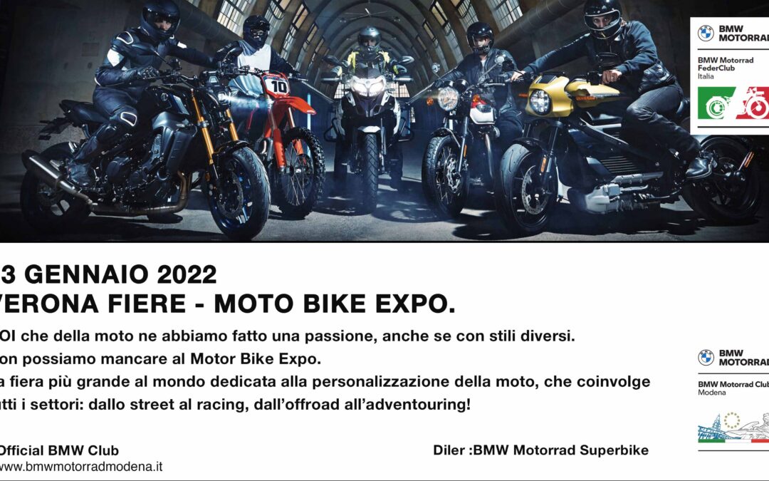 13 GENNAIO Moto Bike Expo  Verona.